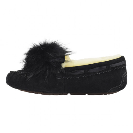 Ugg dakota pom clearance pom black