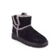 Женские угги UGG Mini Spill Seam Boot Black