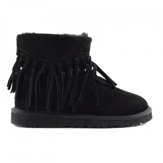 UGG Wynona Fringe Black